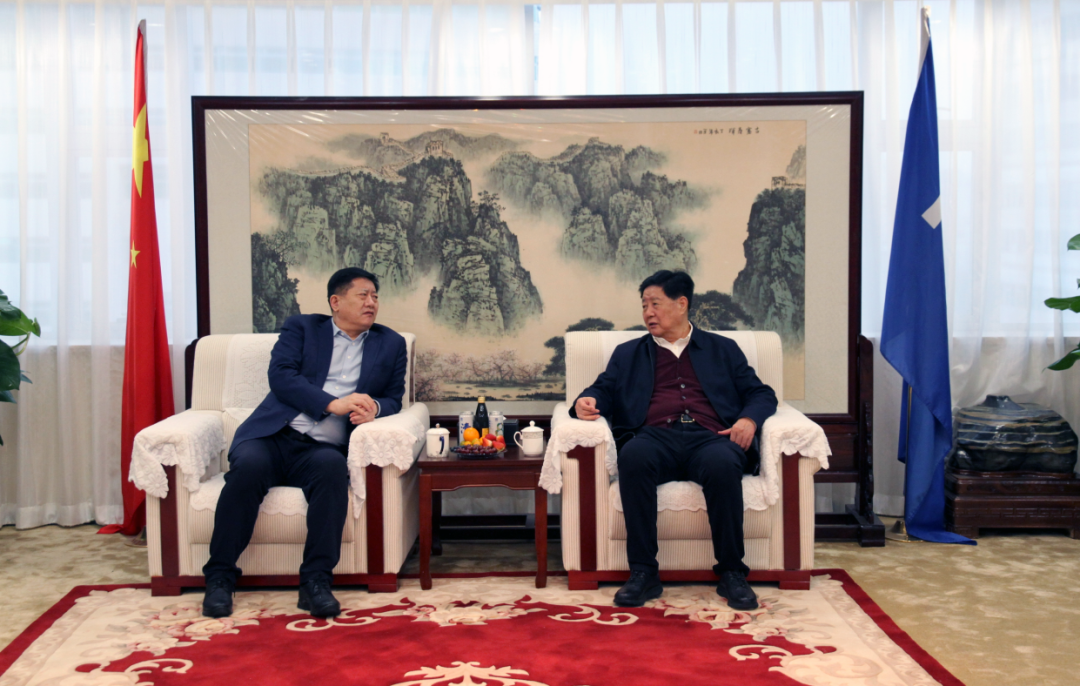 李子彬会长莅临中外企业家联盟慰问指导工作