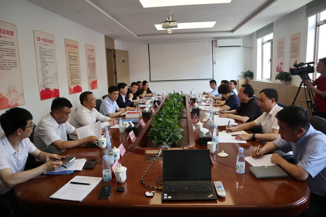 平凉市委书记王旭、市长白振海一行到访中国中小企业协会中外企业家分会考察交流