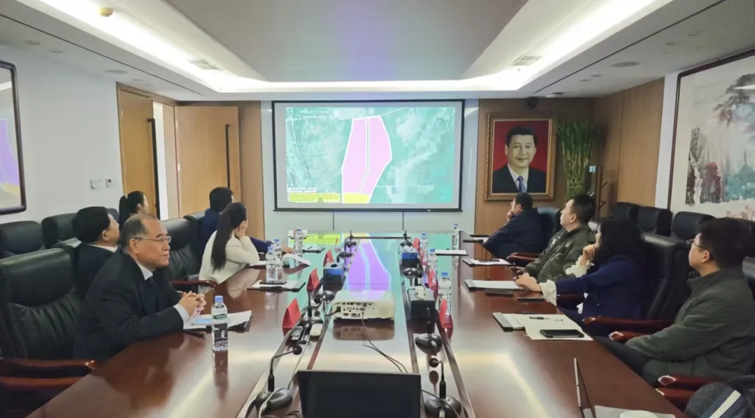 北京枫华云创科技有限公司一行到访中外企业家分会交流洽谈